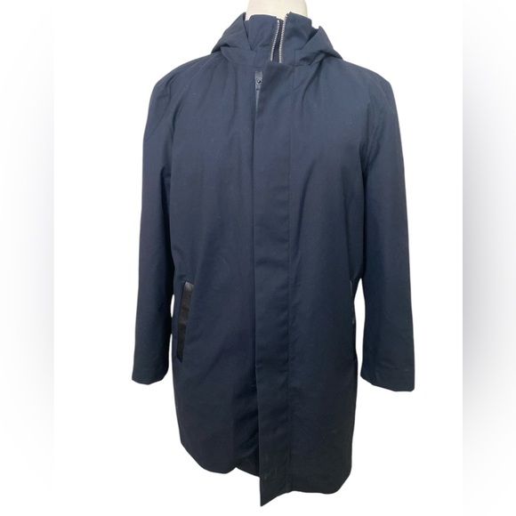 ROLAND 2-in-1 down parka with hood navy - Picture 3 of 16